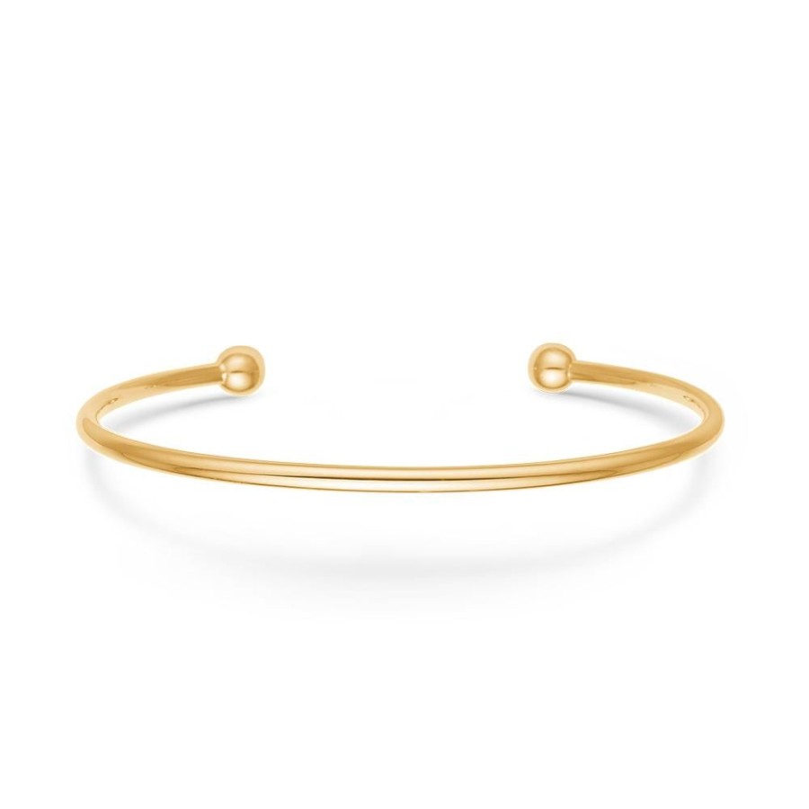 Jewellery Mads Z | Poles 8 Ct. Gold Bangle