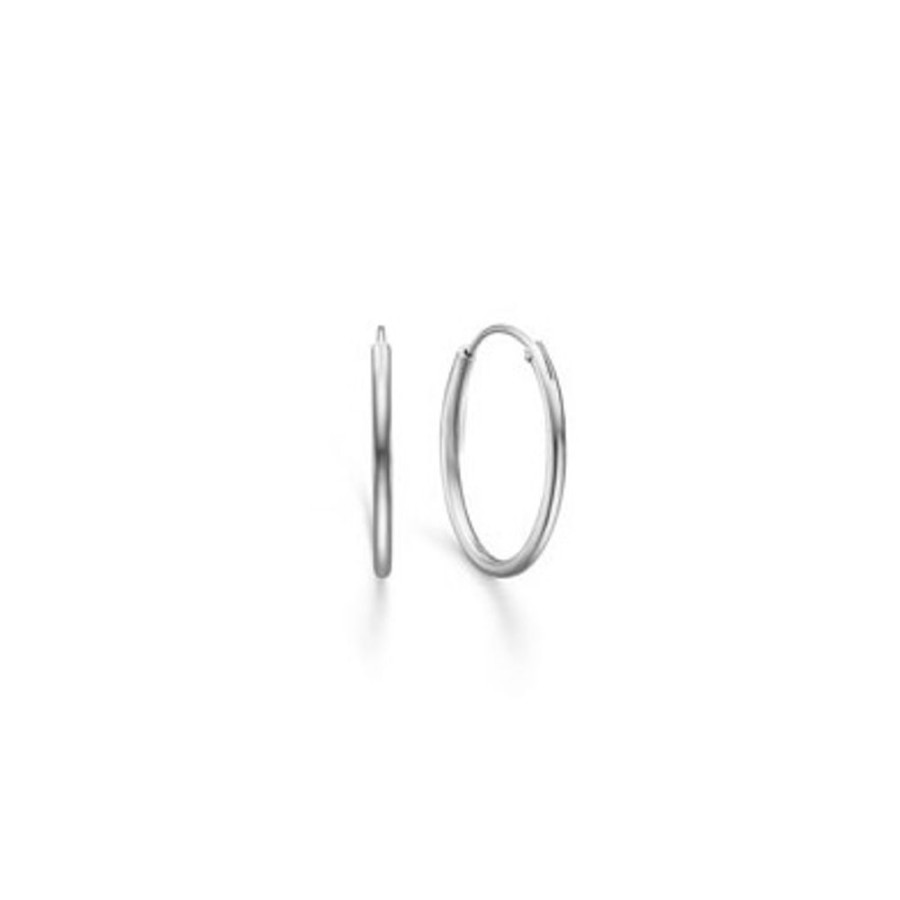 Jewellery Mads Z | Silver Hoops 20 Mm