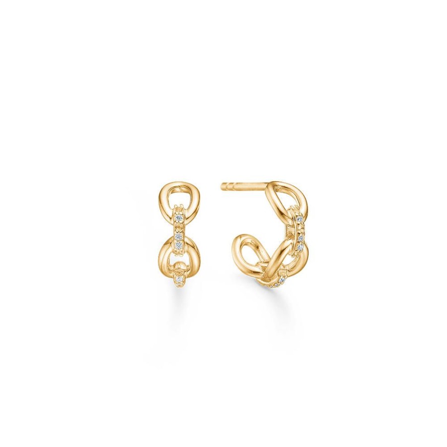 Jewellery Mads Z | Posh Earrings 14 Ct. Gold