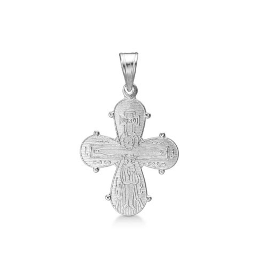 Jewellery Mads Z | Silver Dagmar Cross Blank, 21 Mm