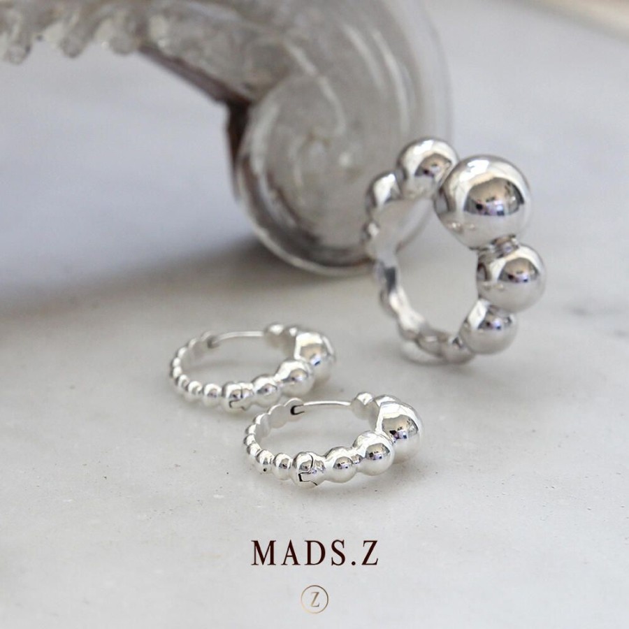 Jewellery Mads Z | Biggest Ball Silver Ring