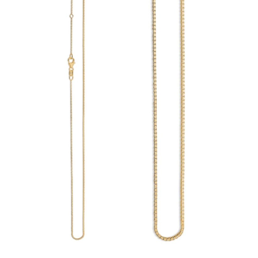 Jewellery Mads Z | 8 Ct. Gold Chain For Pendant, 80 Cm.