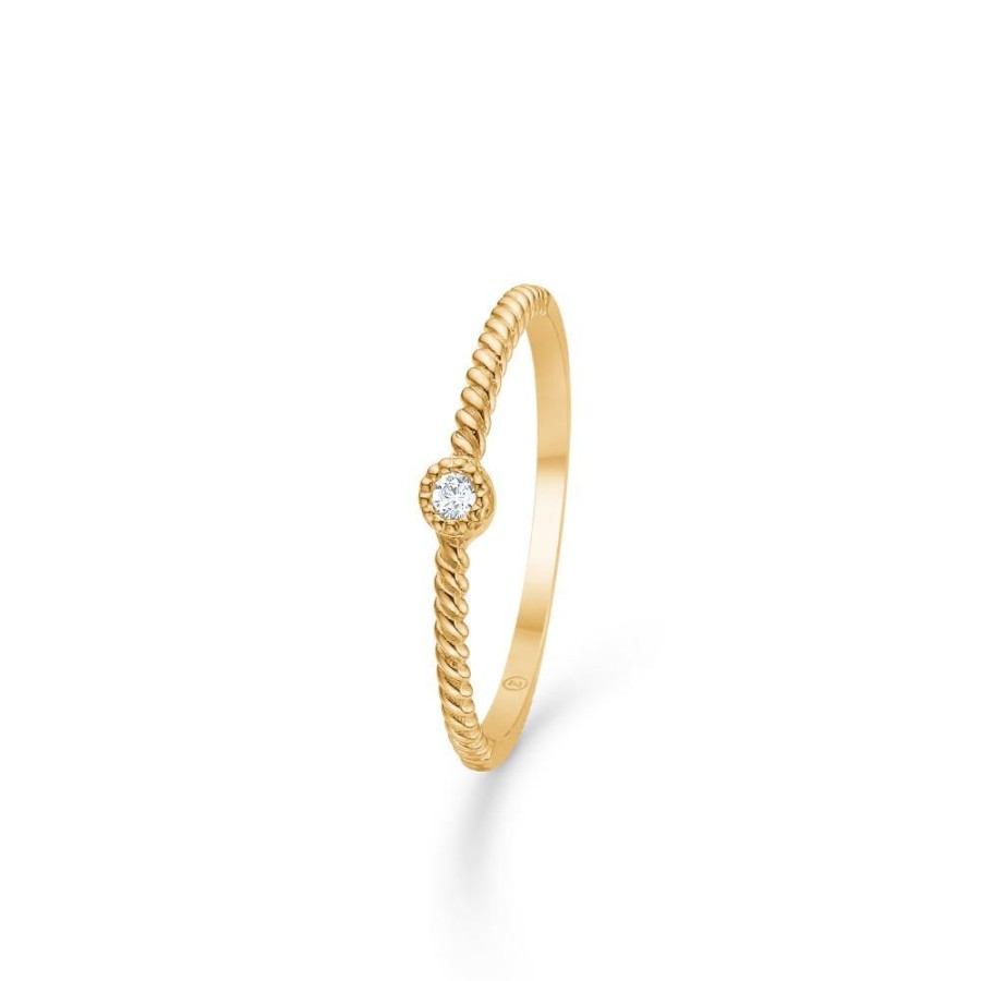 Jewellery Mads Z | Molly Ring 8 Ct. Gold