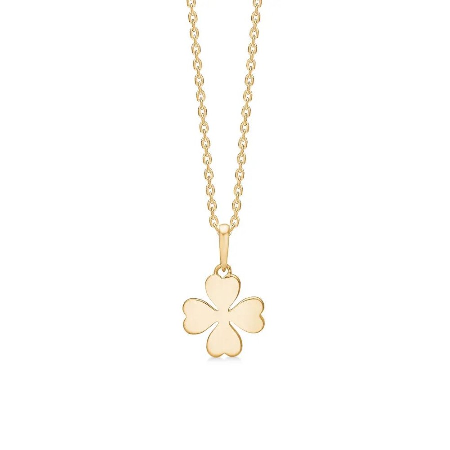 Jewellery Mads Z | Luck Pendant In 8 Ct. Gold