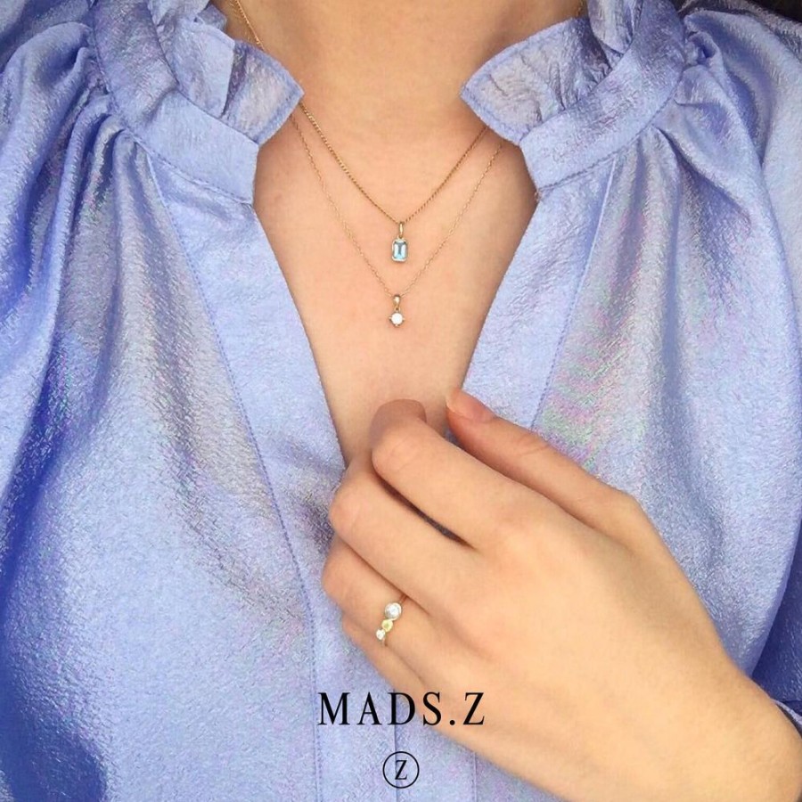 Jewellery Mads Z | Blue Sky Ring 14 Ct. Gold