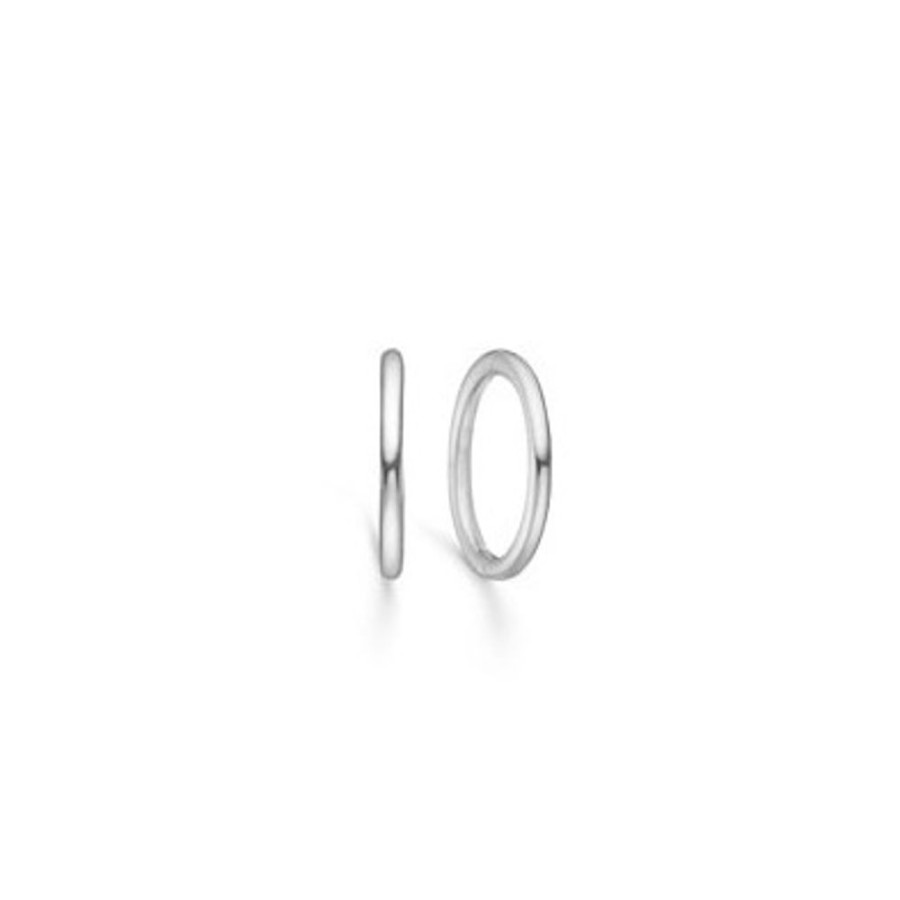 Jewellery Mads Z | Silver Hoops 10 Mm