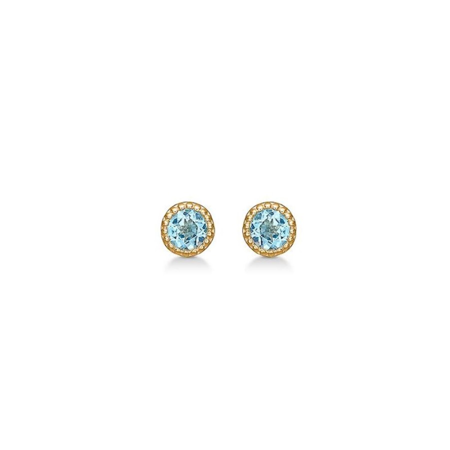 Jewellery Mads Z | Luxury Rainbow Earrings 14 Ct. Gold