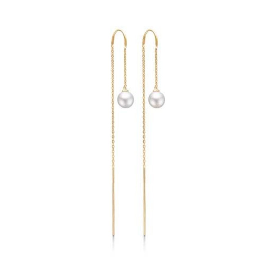 Jewellery Mads Z | Divine Earrings 8 Ct. Gold