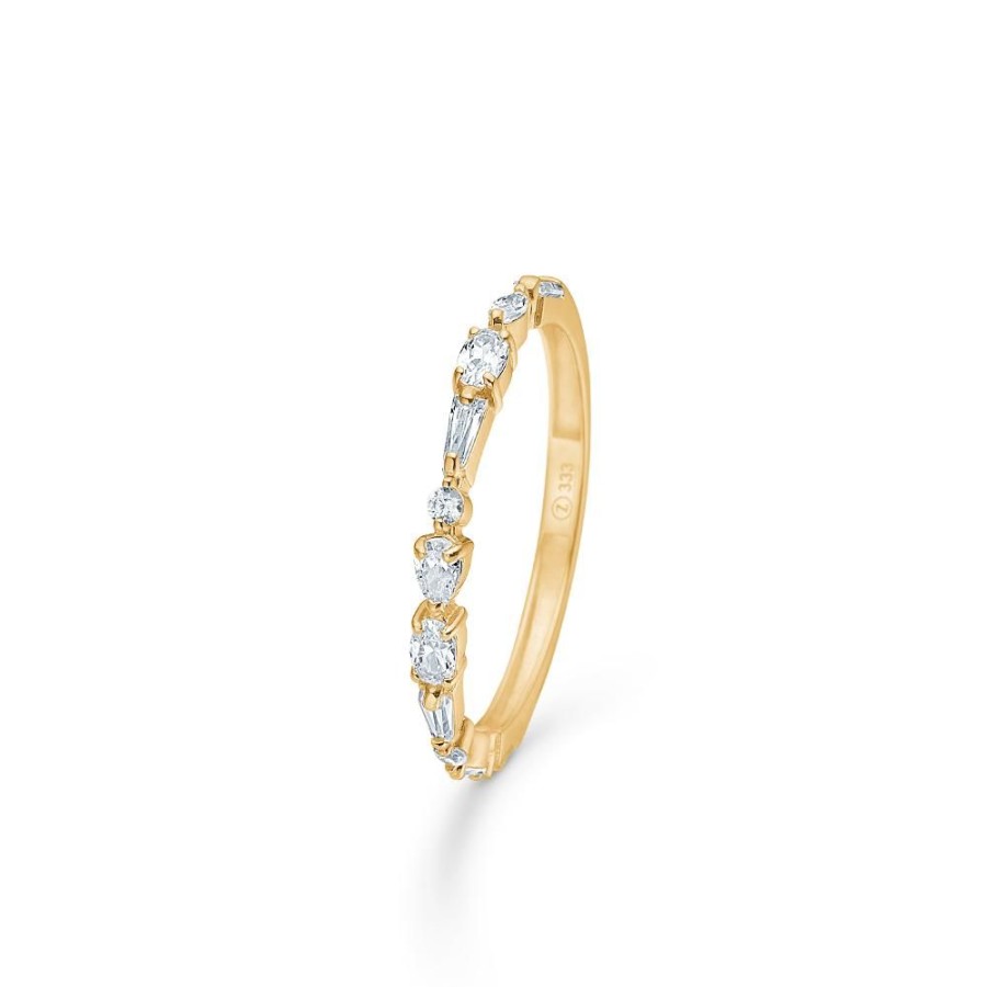 Jewellery Mads Z | Everest Ring In 8 Ct. Gold