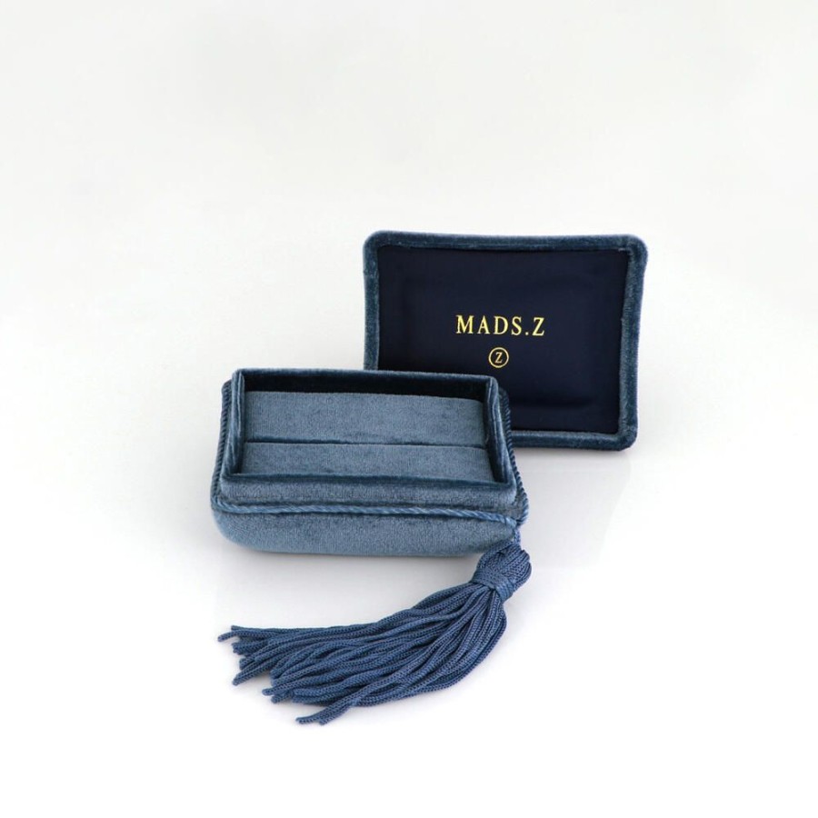 Jewellery Mads Z | Exclusive Velour Box Blue Size. S