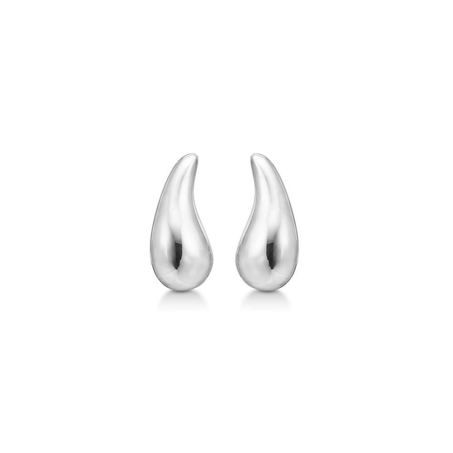 Jewellery Mads Z | Drop Silver Earrings