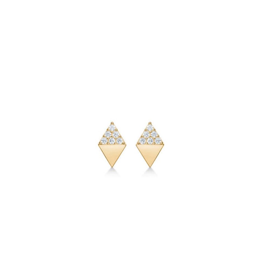 Jewellery Mads Z | Emily Earrings 8 Ct. Gold