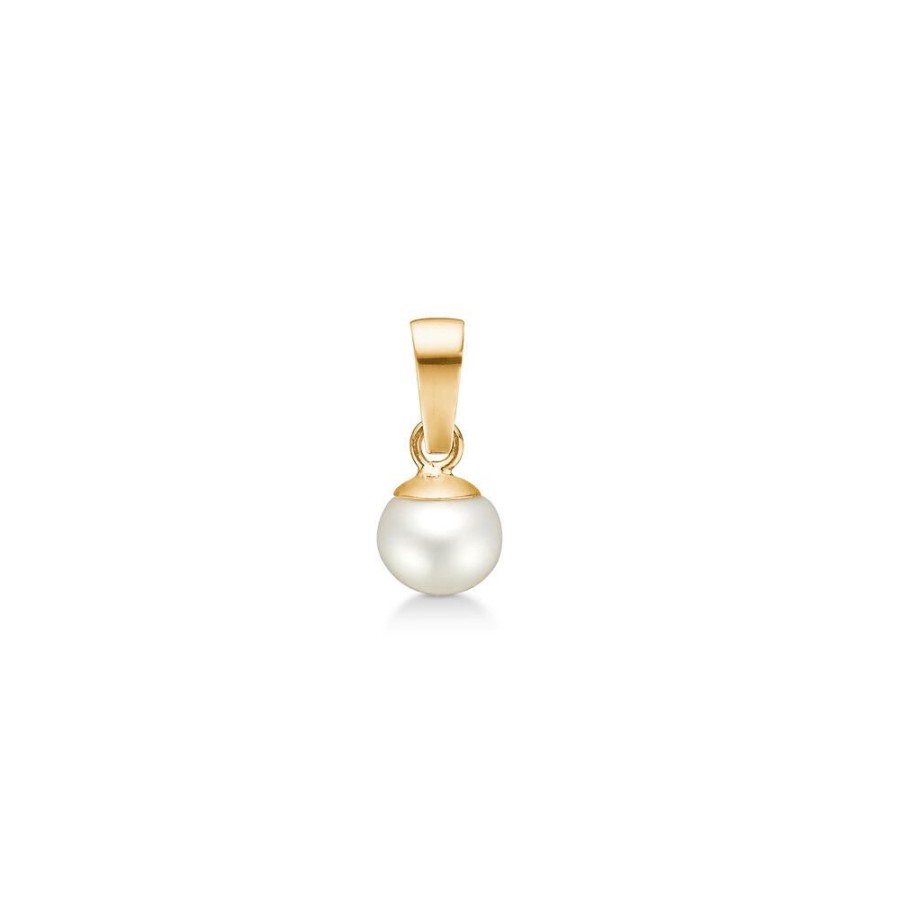 Jewellery Mads Z | 14 Ct. Gold Pendant W. Pearl