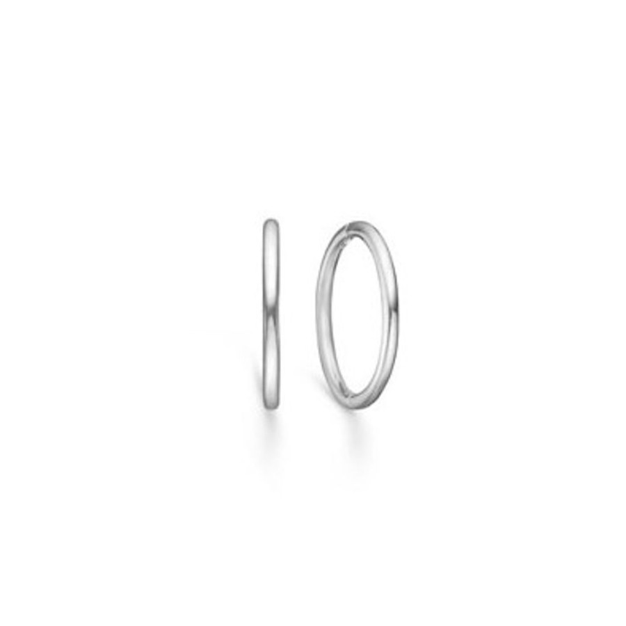 Jewellery Mads Z | Silver Hoops 12 Mm