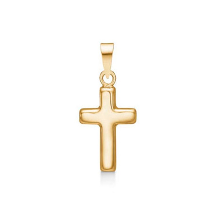 Jewellery Mads Z | 8 Ct. Gold Stavcross, 15 Mm