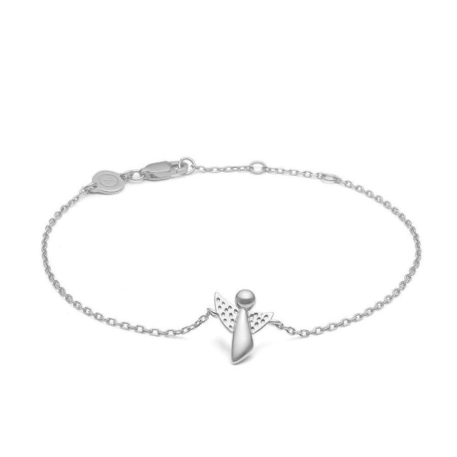 Jewellery Mads Z | Me & My Angel Silver Bracelet