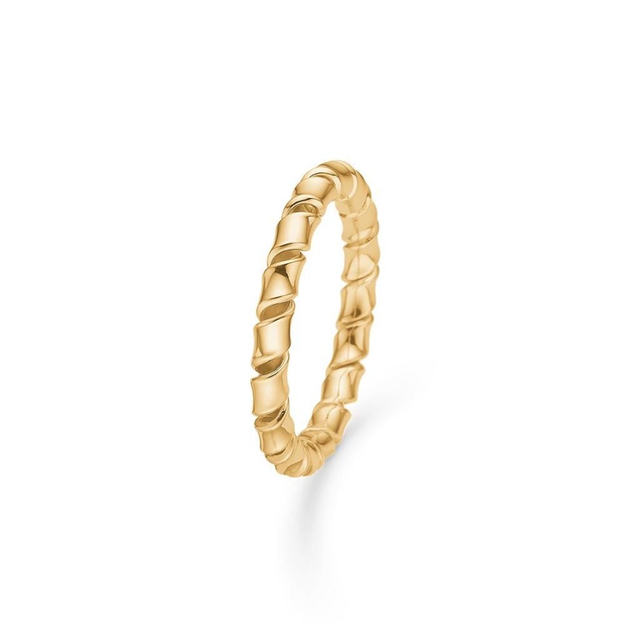 Jewellery Mads Z | Poetry Coil Ring In 14 Ct. Gold