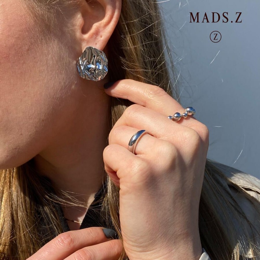 Jewellery Mads Z | Sea Silver Earrings