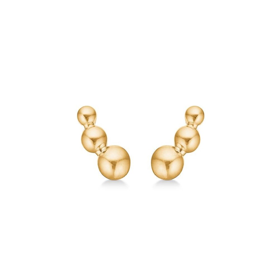 Jewellery Mads Z | Alba Earrings In 8 Ct. Gold