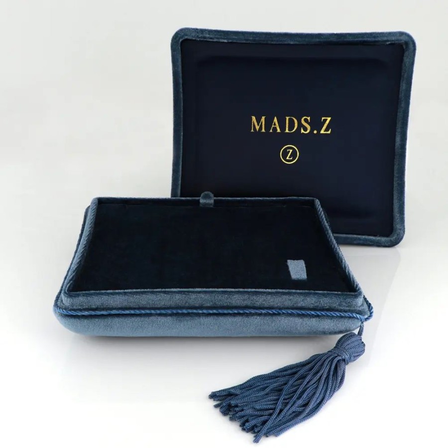 Jewellery Mads Z | Exclusive Velour Box Blue Size. L