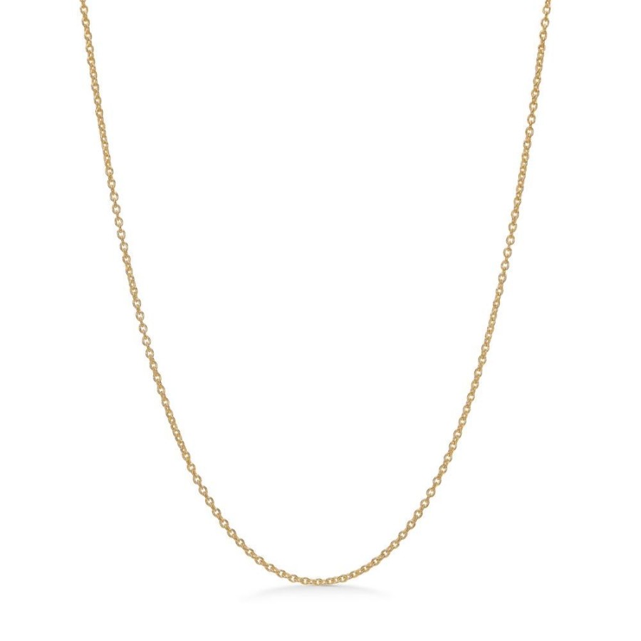 Jewellery Mads Z | Anodised Silver Chain For Pendant, 55 Cm.