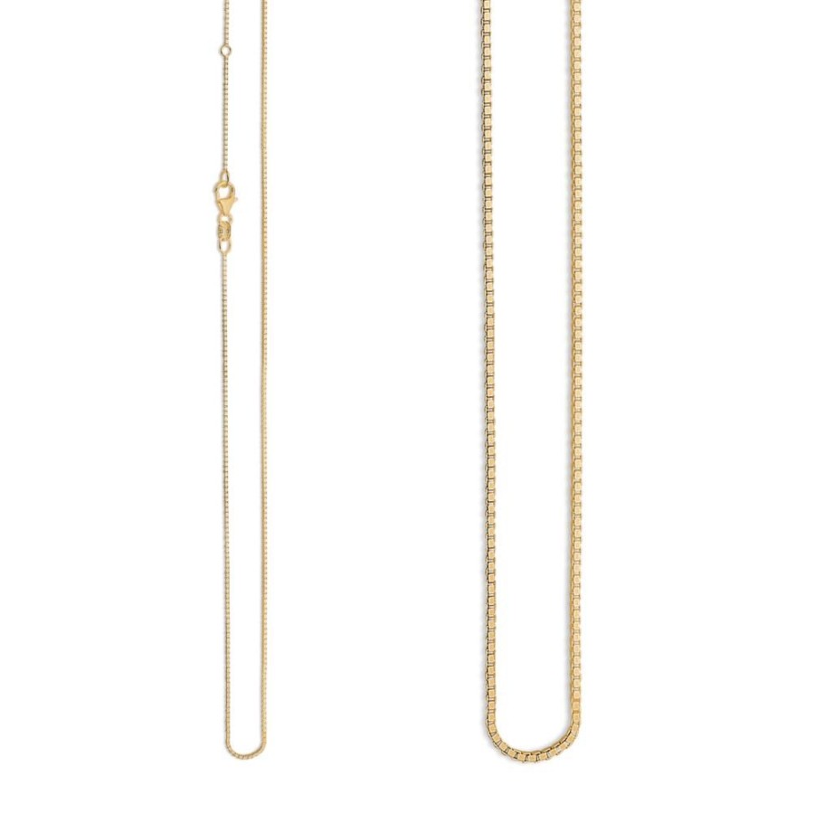 Jewellery Mads Z | 8 Ct. Gold Chain For Pendant, 55 Cm.