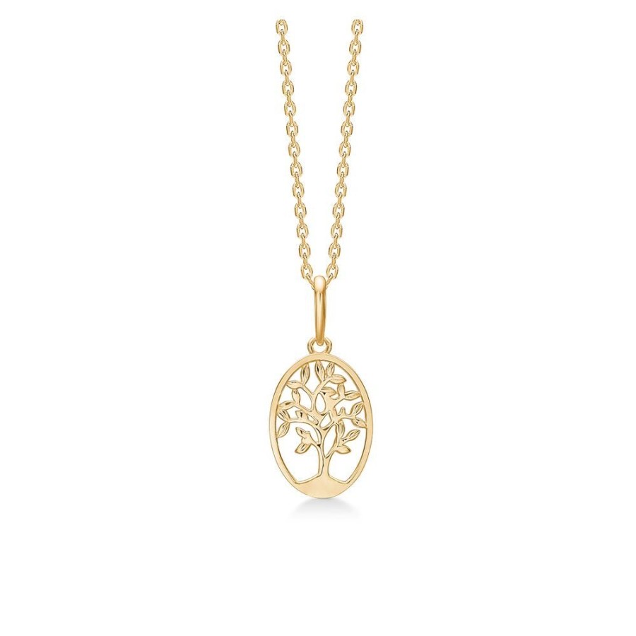 Jewellery Mads Z | My Tree Of Life Pendant In 8 Ct. Gold